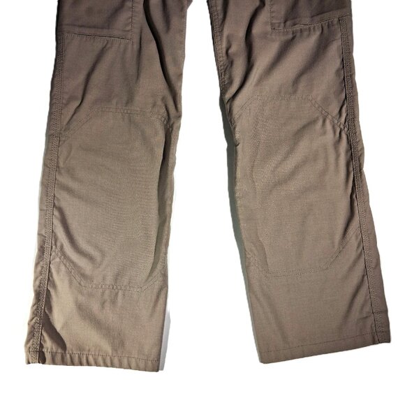 FIRST TACTICAL PANTS wms  8 Tall  Defender-124002  Tan  Pockets  Double Knee EUC - Picture 3 of 12